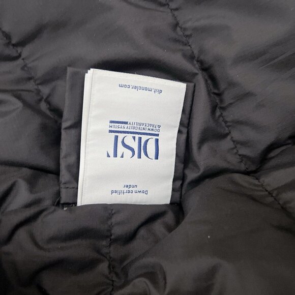 Moncler Maset Zip Shacket Down Jacket Black Mens Size 2 Medium $1690 - Picture 8 of 13